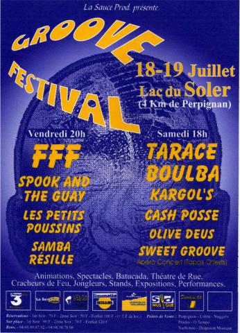 Affiche Groove Festival